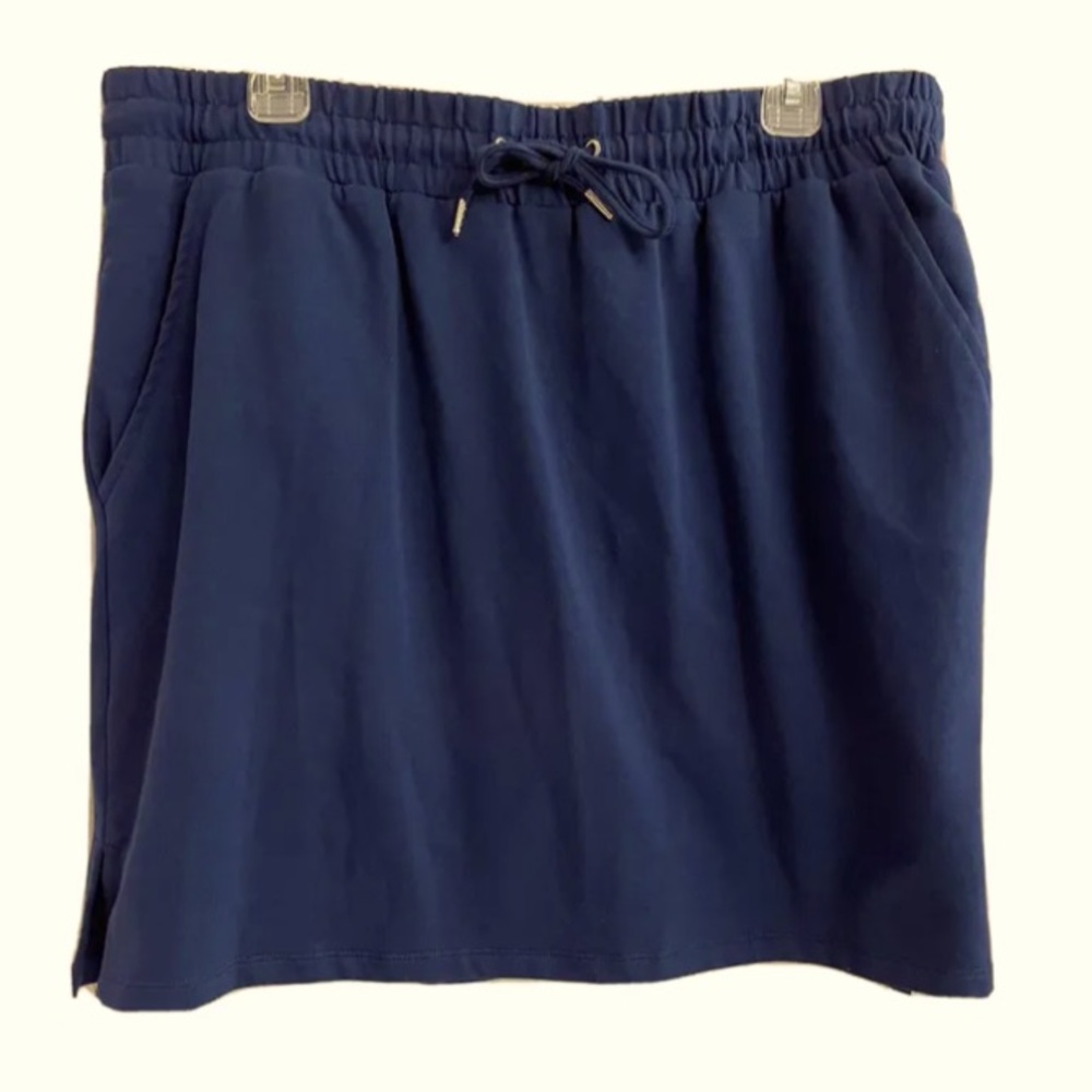 New Ruby Rd. Skort- Skirt & Shorts All In One! Indigo Blue NWT 1X  Retail $62.00